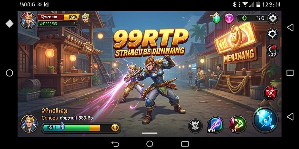Tangkapan layar menampilkan aksi mendebarkan dalam gameplay strategi.