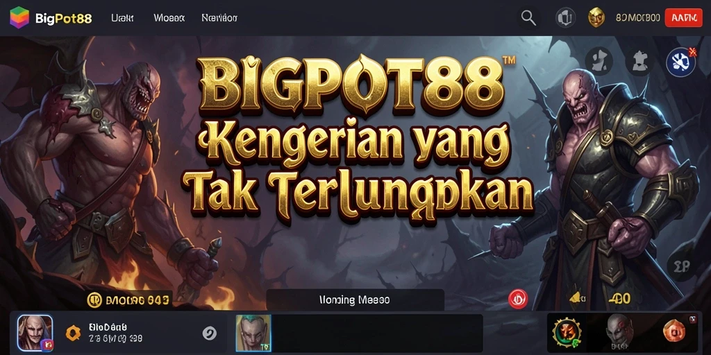 Screenshot gameplay menampilkan kengerian yang menghantui.