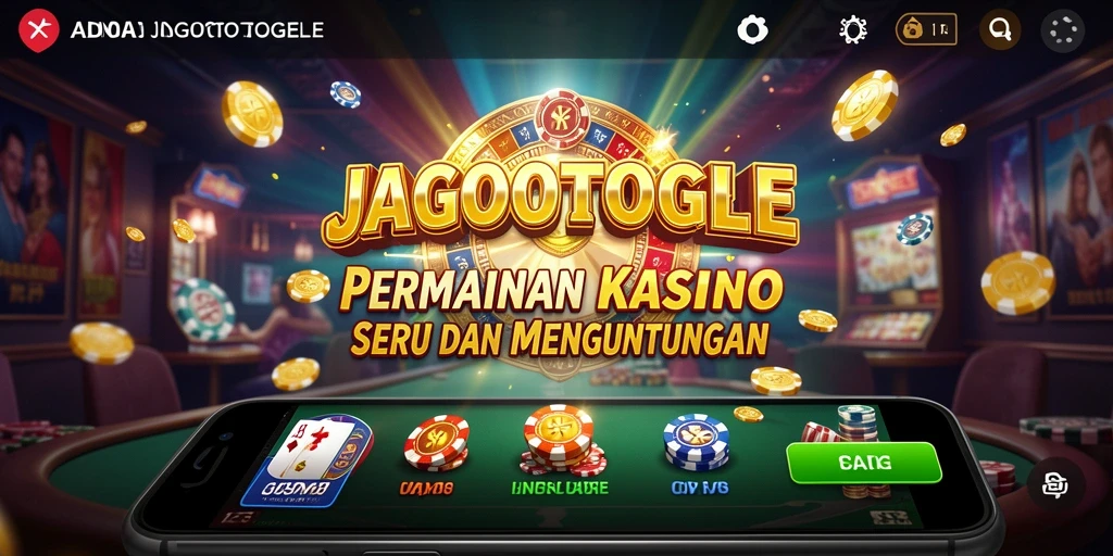 Tampilan menarik gameplay JAGOTOGEL dengan fitur kasino.