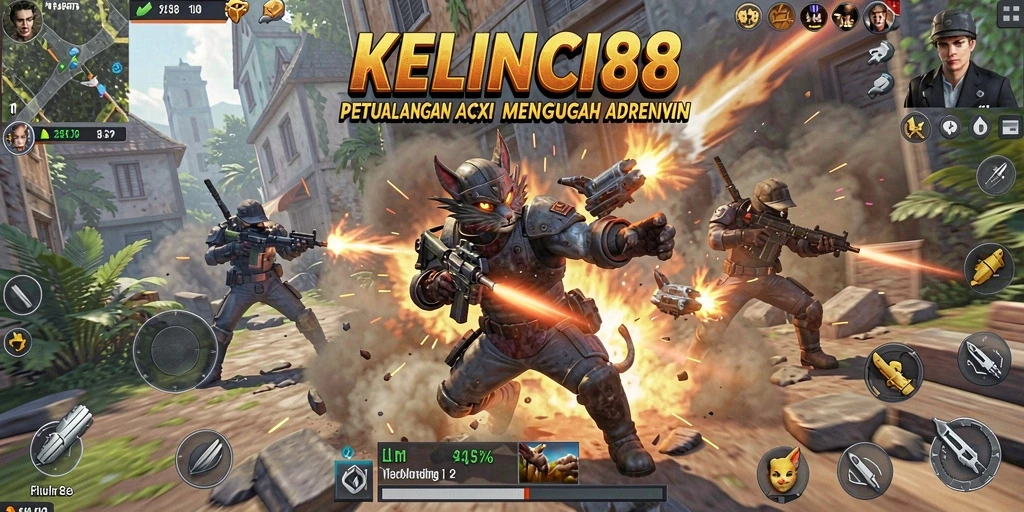 Screenshot gameplay KELINCI88 yang penuh aksi dan kedalaman.