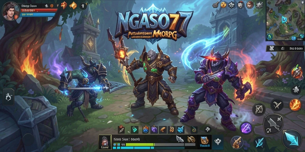 Tampilan gameplay menakjubkan di NGASO77 dengan petualangan menarik.
