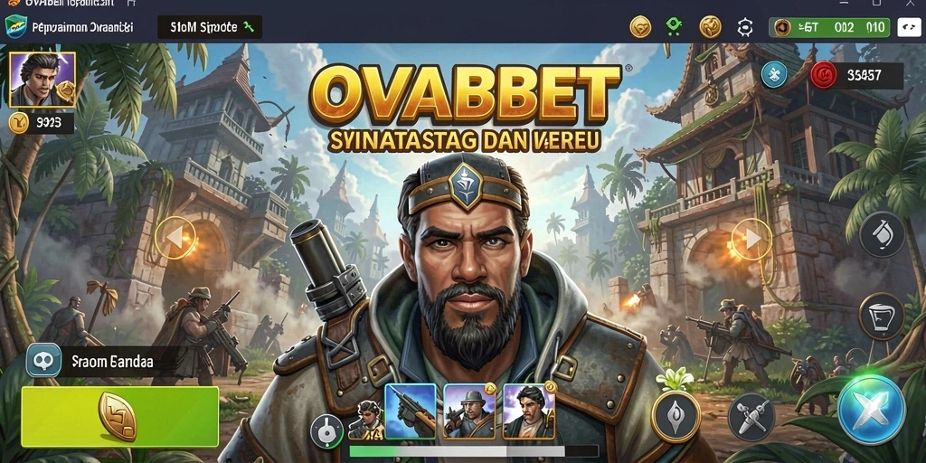 Tampilan gameplay OVABET yang menantang dan strategis.