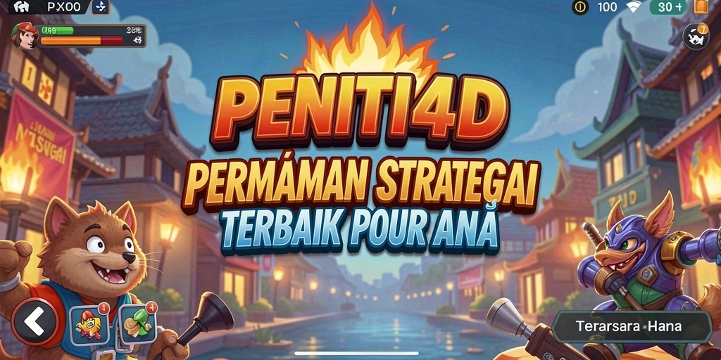 Tampilan gameplay mendebarkan dari PENITI4D, penuh strategi dan taktik.