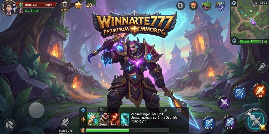 Tampilan gameplay seru dalam WINRATE777 dengan petualangan yang mendalam.